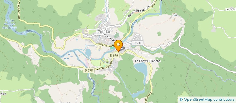 localisation de l'entreprise MADAME ELOISE JUILLARD à CONDAT