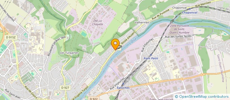 localisation de l'entreprise MADAME ELOISE KREBS-XERCAVINS-GUARRO à PONTOISE