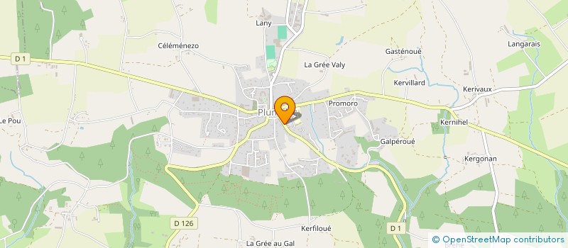 localisation de l'entreprise MADAME ELOISE LABORD  PLUMELEC