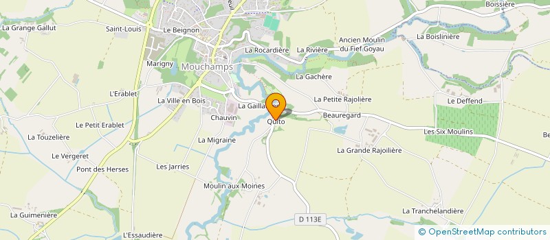 localisation de l'entreprise MADAME ELOISE LENOIR  MOUCHAMPS