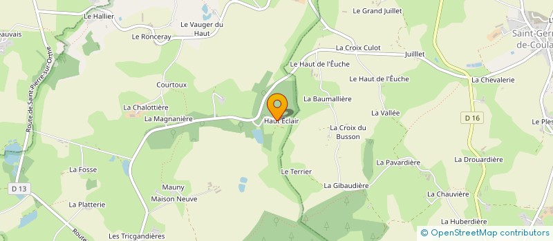 localisation de l'entreprise MADAME ELOISE LIEHN  VIMARTIN-SUR-ORTHE