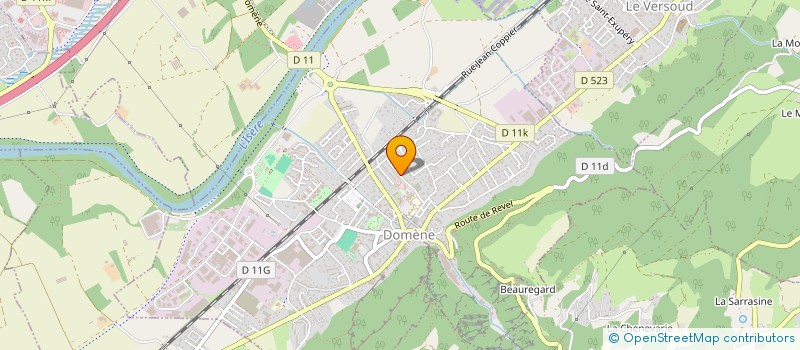 localisation de l'entreprise MADAME ELOISE LORENZI  DOMENE