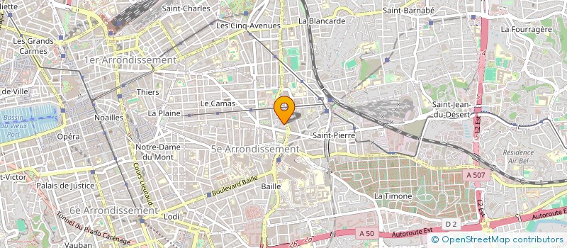 localisation de l'entreprise MADAME ELOISE MAAKARON à MARSEILLE