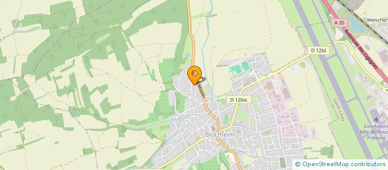 localisation de l'entreprise MADAME ELOISE MAGLOTT-LAVAYRE  BLOTZHEIM
