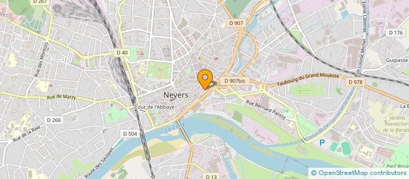 localisation de l'entreprise MADAME ELOISE MANNE à NEVERS