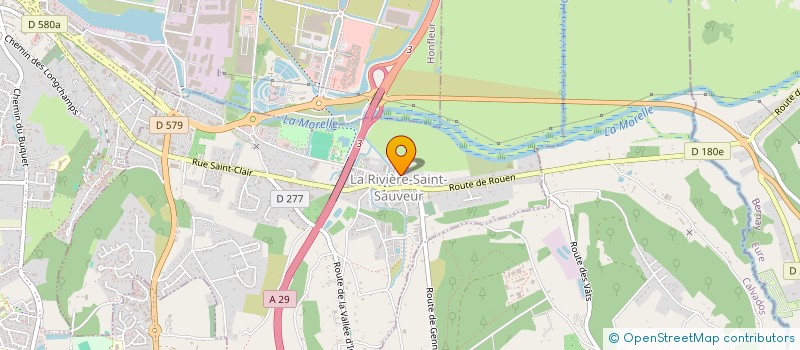 localisation de l'entreprise MADAME ELOISE MAUGER  LA RIVIERE-SAINT-SAUVEUR