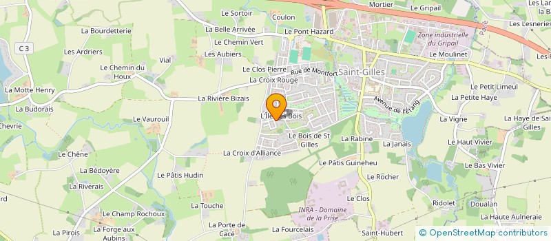 localisation de l'entreprise MADAME ELOISE MAUPILE à SAINT-GILLES