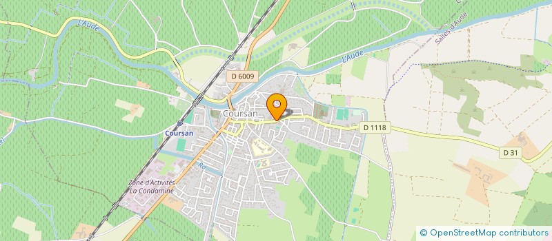 localisation de l'entreprise MADAME ELOISE MAUREL  COURSAN