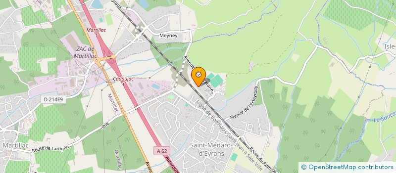localisation de l'entreprise MADAME ELOISE MAY  SAINT-MEDARD-D'EYRANS