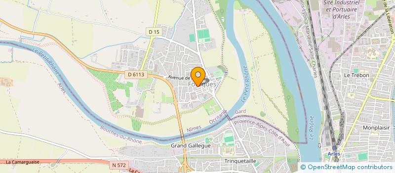 localisation de l'entreprise MADAME ELOISE MEGER  FOURQUES