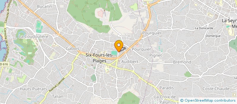 localisation de l'entreprise MADAME ELOISE MERCIER à SIX-FOURS-LES-PLAGES