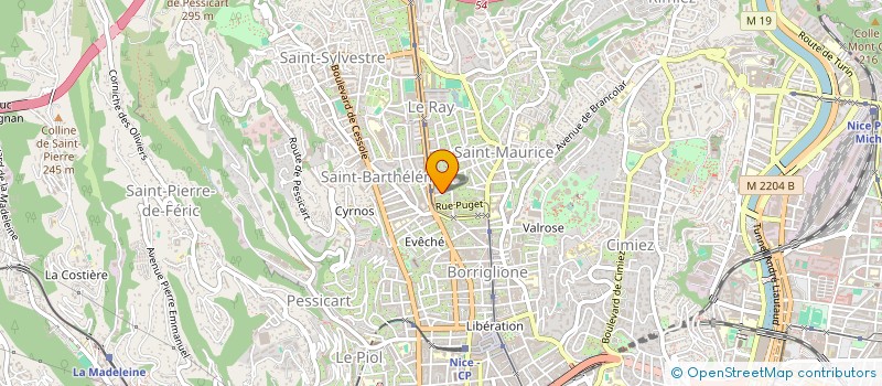 localisation de l'entreprise MADAME ELOISE MESTRES à NICE