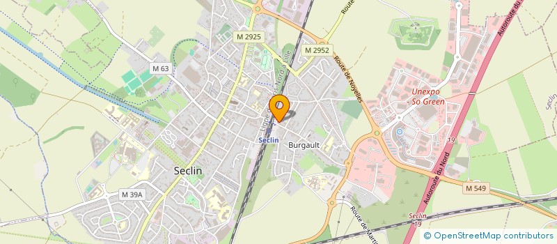 localisation de l'entreprise MADAME ELOISE METTE  SECLIN