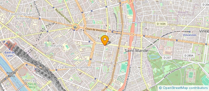 localisation de l'entreprise MADAME ELOISE MICHEL  PARIS