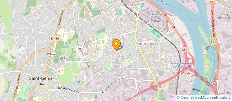 localisation de l'entreprise MADAME ELOISE MINI  OULLINS-PIERRE-BENITE