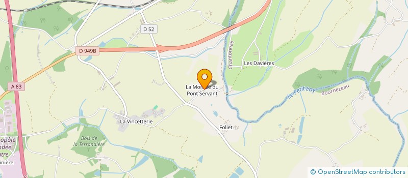 localisation de l'entreprise MADAME ELOISE OLLIVEAU  BOURNEZEAU