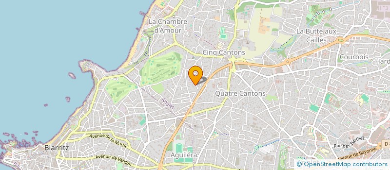 localisation de l'entreprise MADAME ELOISE PARIENTE  ANGLET