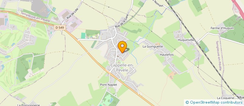 localisation de l'entreprise MADAME ELOISE PAUL  ORCHIES