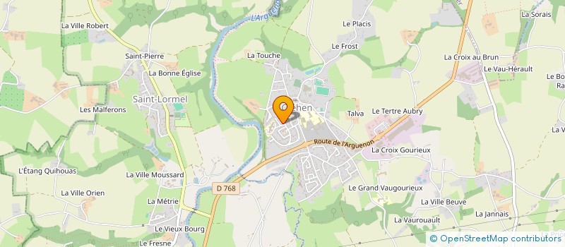 localisation de l'entreprise MADAME ELOISE PAYEN  CREHEN