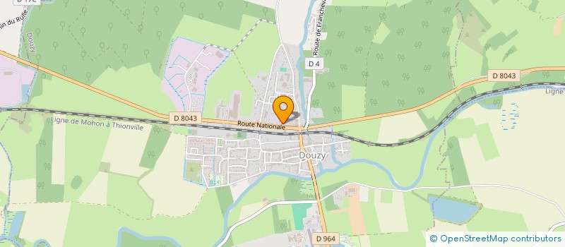 localisation de l'entreprise MADAME ELOISE PERIN  DOUZY