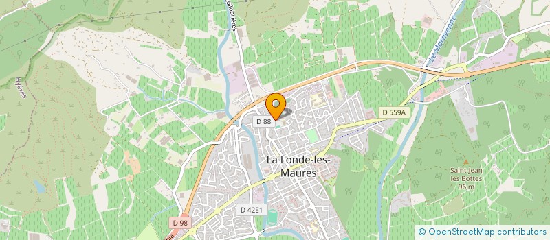 localisation de l'entreprise MADAME ELOISE PION  LA LONDE-LES-MAURES