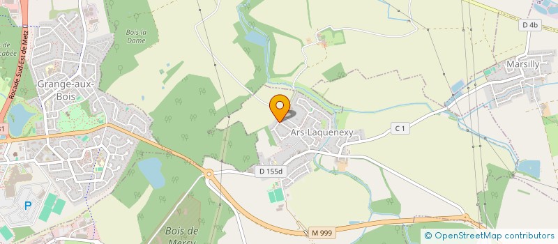 localisation de l'entreprise MADAME ELOISE POITEVIN  MONTIGNY-LES-METZ