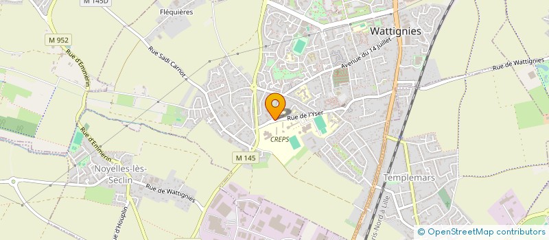 localisation de l'entreprise MADAME ELOISE POUILLE à WATTIGNIES