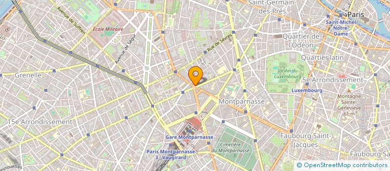 localisation de l'entreprise MADAME ELOISE RATCLIFFE  PARIS