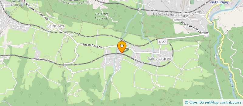 localisation de l'entreprise MADAME ELOISE RENAULT  SAINT-LAURENT