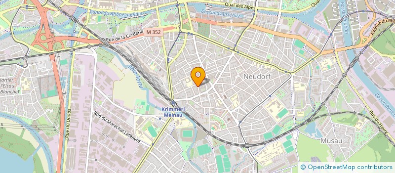 localisation de l'entreprise MADAME ELOISE REVEL-MOUROZ  STRASBOURG