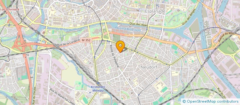 localisation de l'entreprise MADAME ELOISE REY à STRASBOURG