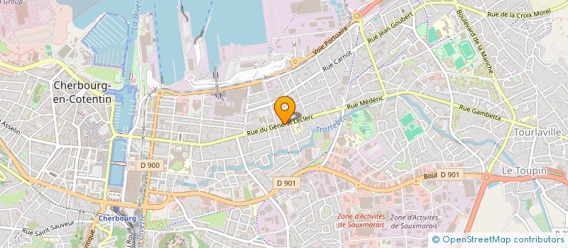 localisation de l'entreprise MADAME ELOISE ROBERT  CHERBOURG-EN-COTENTIN