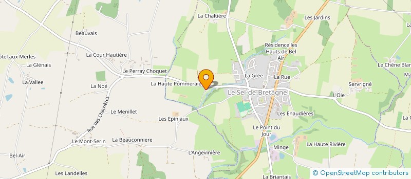 localisation de l'entreprise MADAME ELOISE ROBERT  LE SEL-DE-BRETAGNE