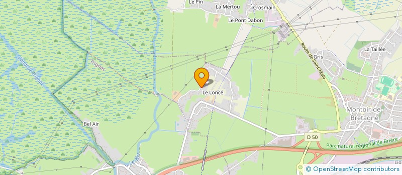 localisation de l'entreprise MADAME ELOISE ROQUET  MONTOIR-DE-BRETAGNE