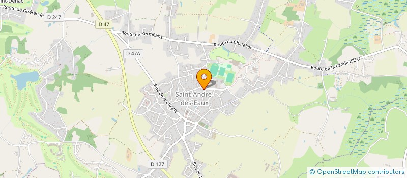 localisation de l'entreprise MADAME ELOISE SALLE  SAINT-ANDRE-DES-EAUX