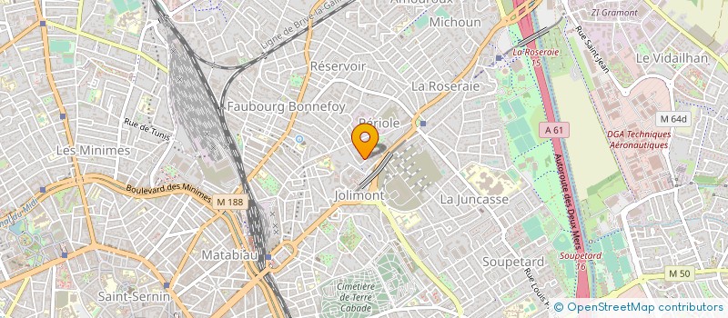 localisation de l'entreprise MADAME ELOISE SARRAILH à TOULOUSE