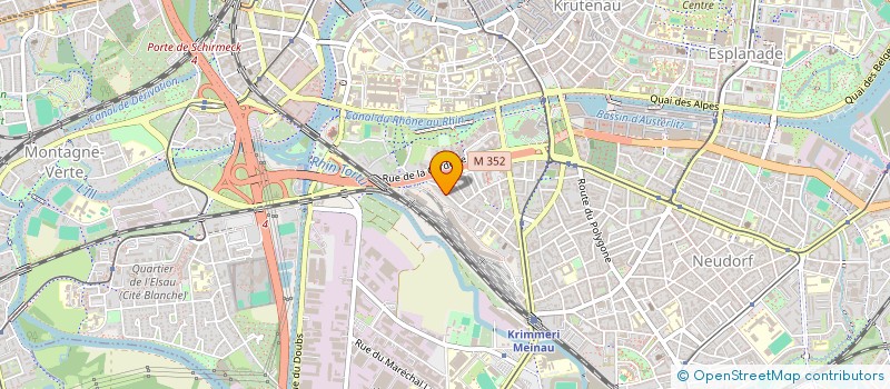 localisation de l'entreprise MADAME ELOISE SOSSAVI à STRASBOURG