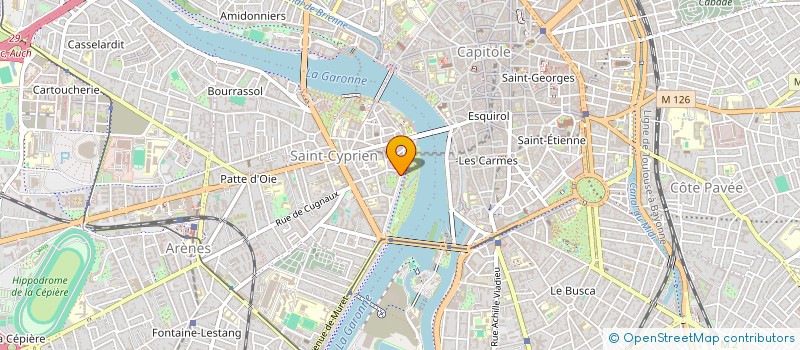 localisation de l'entreprise MADAME ELOISE SOULAYROL  TOULOUSE