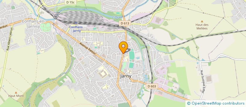 localisation de l'entreprise MADAME ELOISE SPANG  JARNY