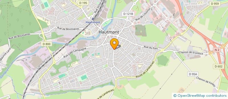 localisation de l'entreprise MADAME ELOISE VAN MECHELEN  HAUTMONT