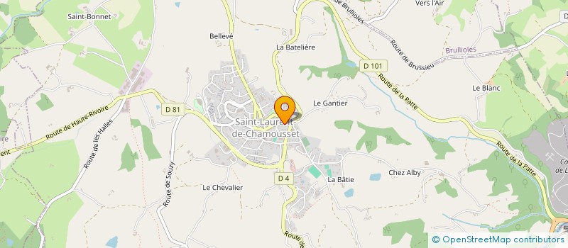 localisation de l'entreprise MADAME ELOISE VARLIETTE  LA PALME