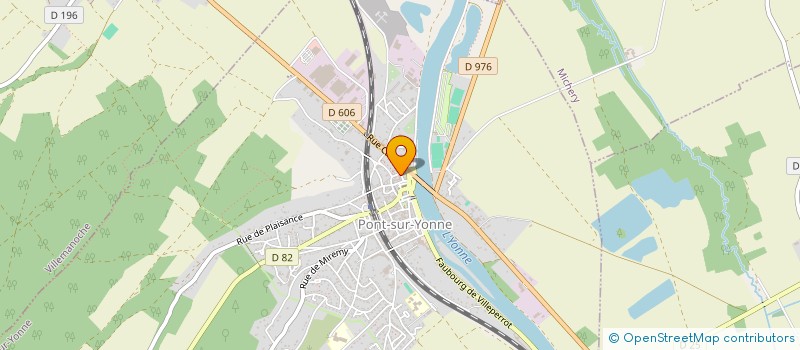 localisation de l'entreprise MADAME ELOISE VEAULIN à PONT-SUR-YONNE