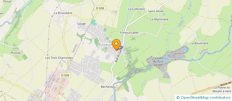 localisation de l'entreprise MADAME ELOISE WELTER  EXIREUIL