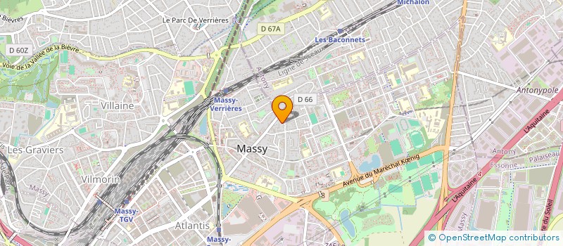 localisation de l'entreprise MADAME ELONA GUETTA  MASSY