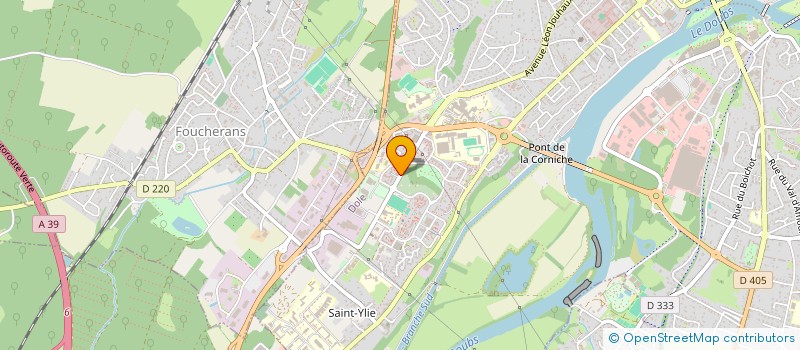 localisation de l'entreprise MADAME ELONA ISLAMI à DOLE