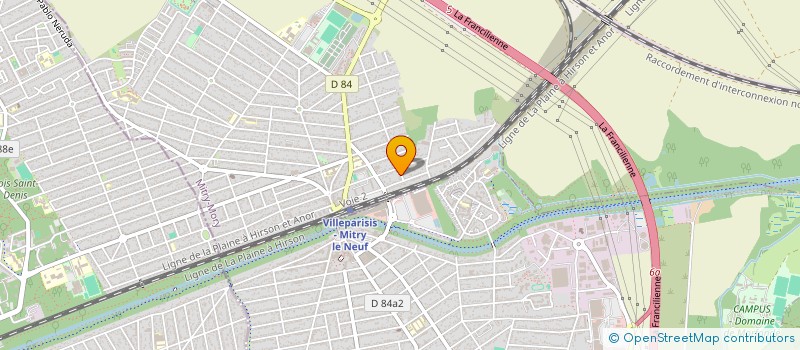 localisation de l'entreprise MADAME ELONA LEBEGUE  MITRY-MORY