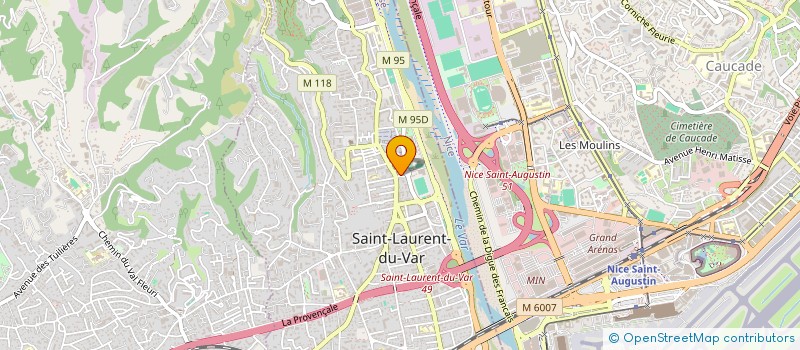localisation de l'entreprise MADAME ELONA SPAHIU à SAINT-LAURENT-DU-VAR