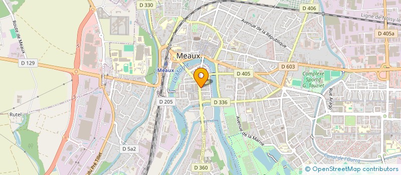 localisation de l'entreprise MADAME ELONIE ARONBAIEV à MEAUX