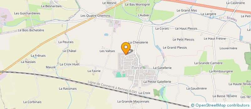 localisation de l'entreprise MADAME ELONNA ORRIERE  TORCE