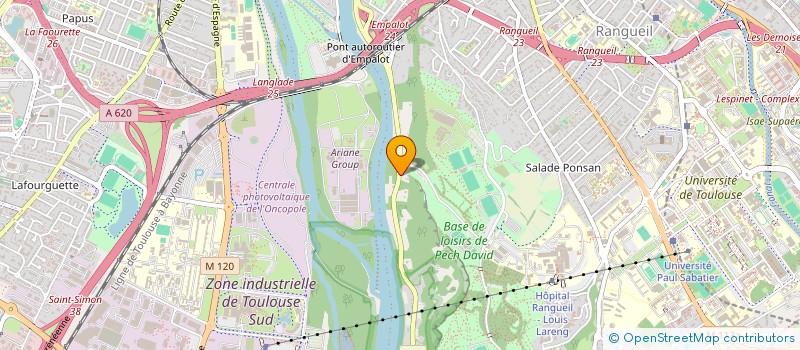 localisation de l'entreprise MADAME ELORA ALIBERT  TOULOUSE